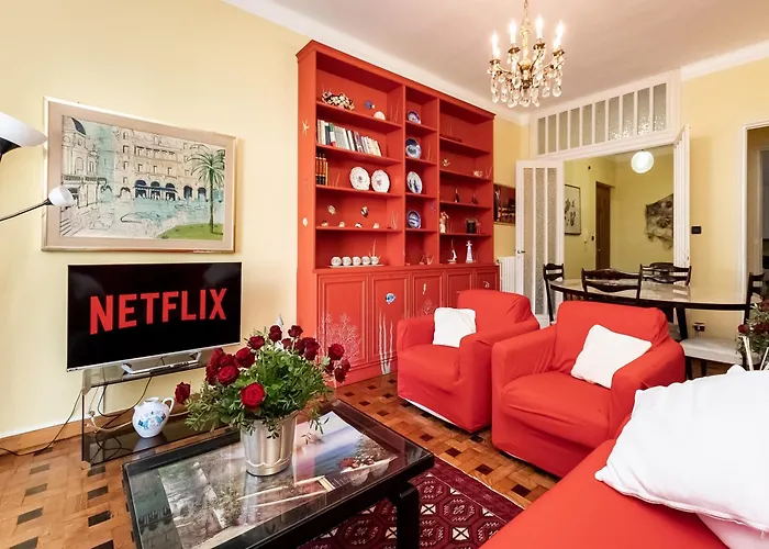 아파트 100mq Deluxe - Walk To - Private Parking 산레모